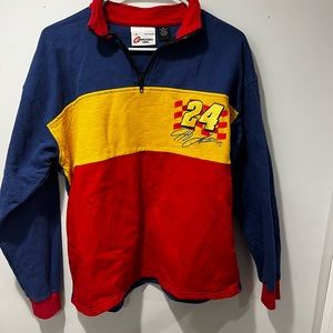 Size medium Competitors view Jeff Gordon quarter zip